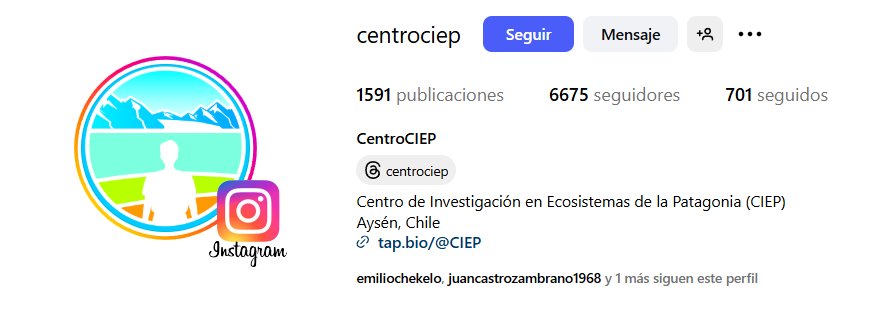 Síguenos en Instagram